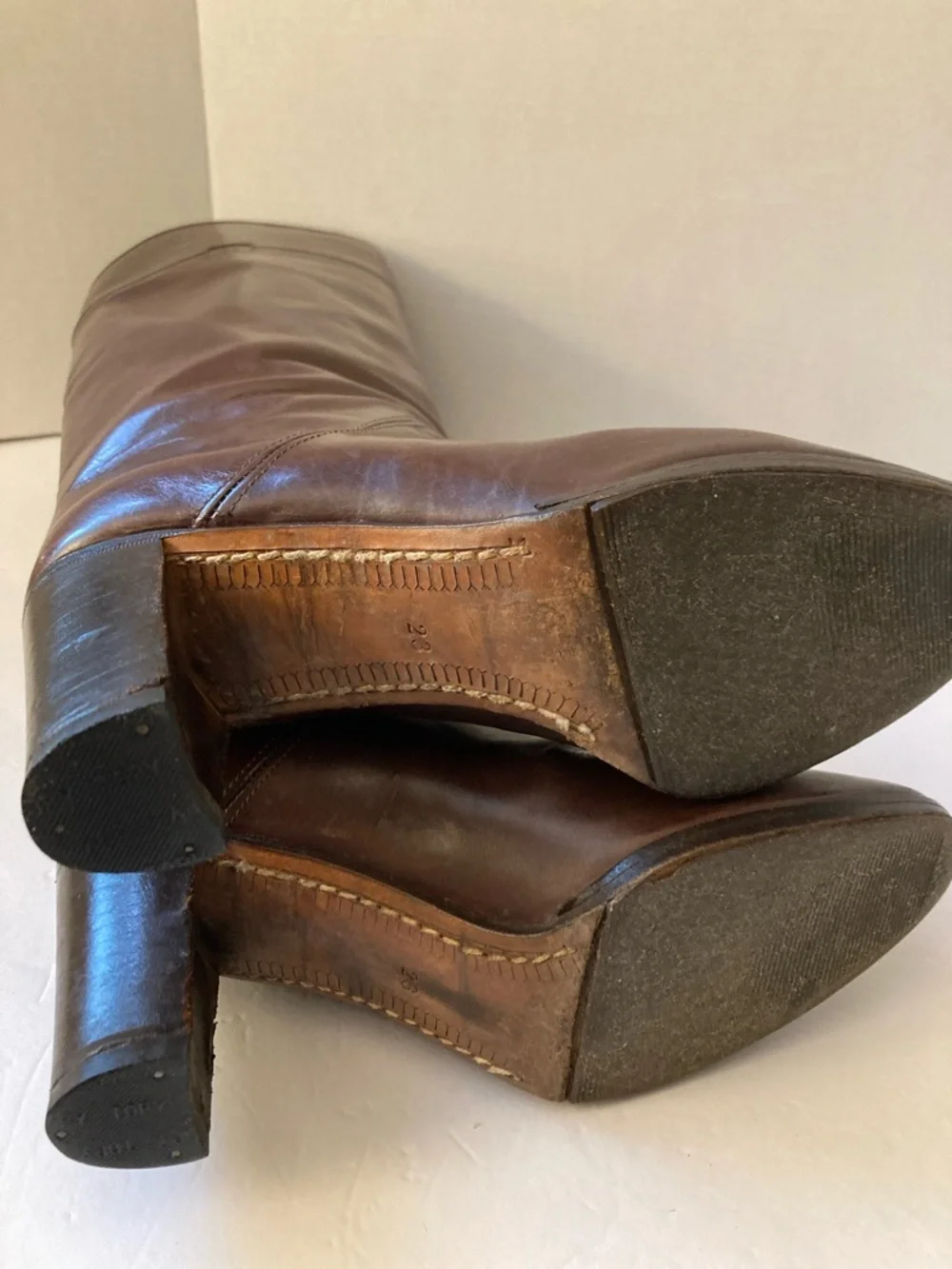 Classic Women's By Maxi 2452 women Tall Leather Riding Boots size 6